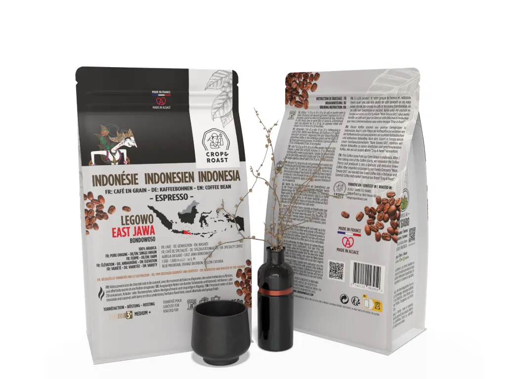 LEGOWO, Specialty Espresso Coffee Bean, CROP & ROAST, East Jawa Bandung Indonesia, Washed