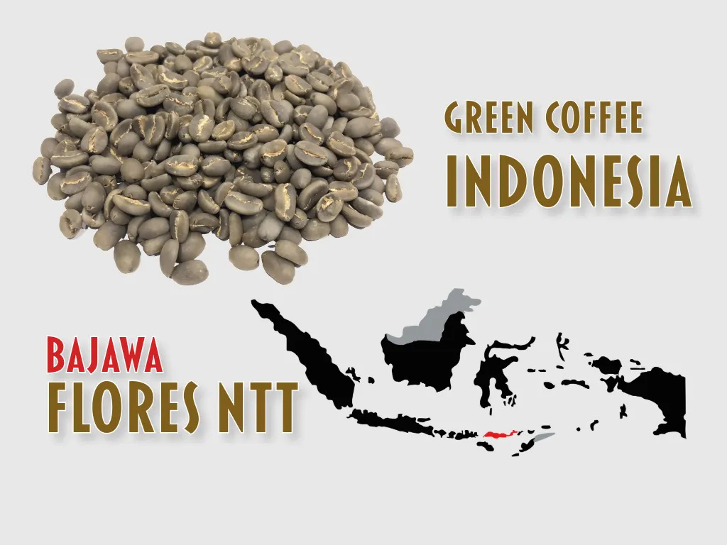[COGR-FBJW-G1ASW-70kg] NGOWAMAWO, Green Coffee Indonesia FLORES BAJAWA, DA'GABO, Grade 1 Arabica, Semi Washed, 70kg